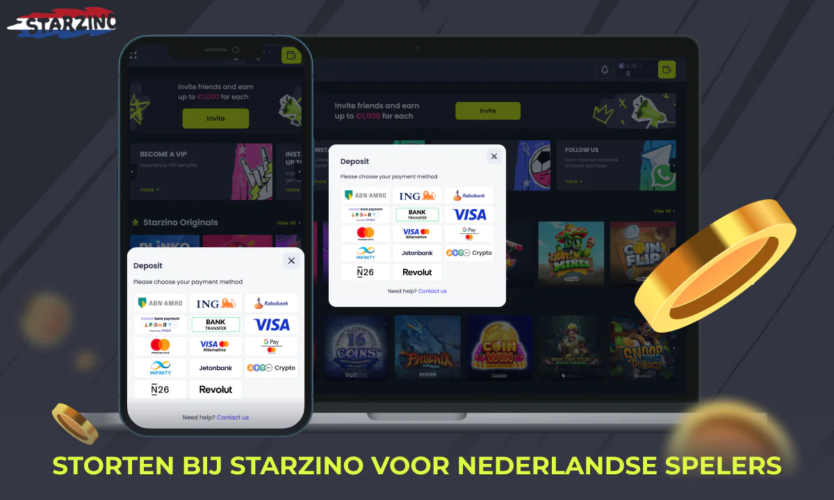Storting voor spelers uit Nederland bij Starzino